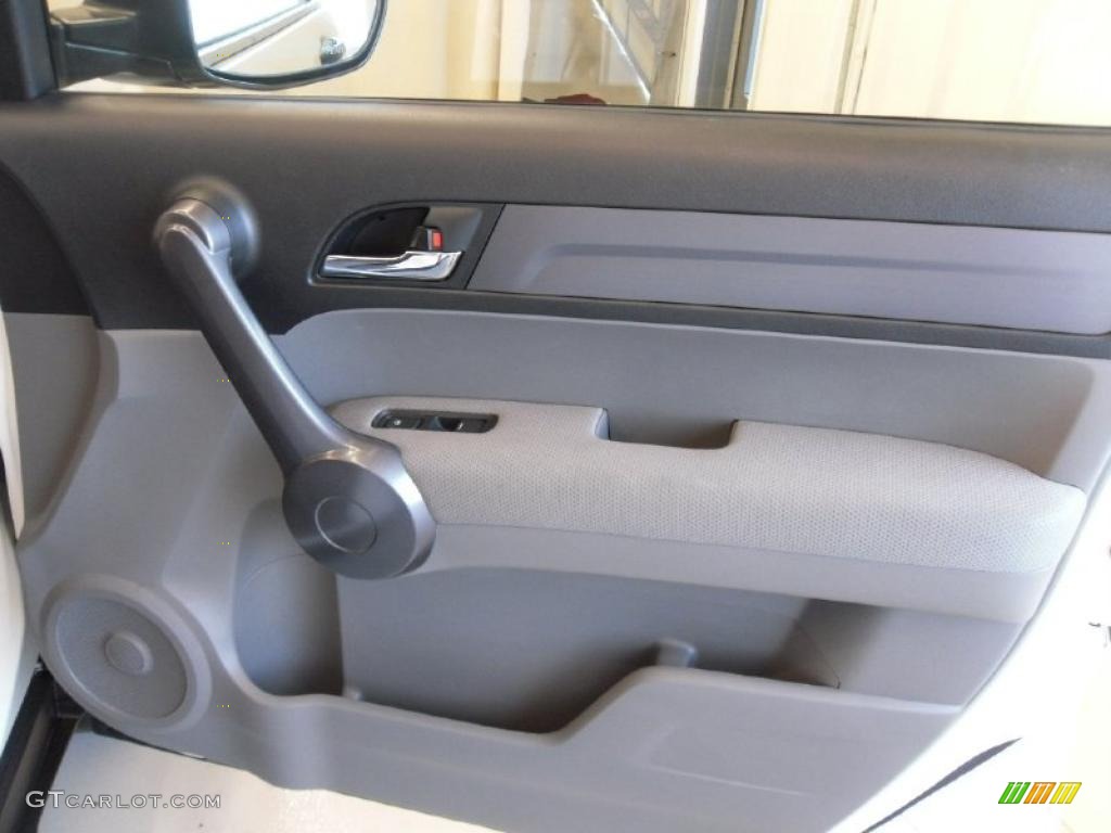 2008 CR-V EX 4WD - Taffeta White / Gray photo #22