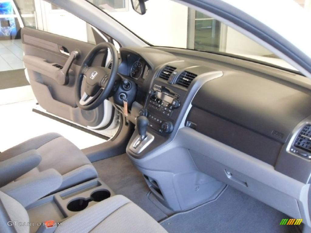 2008 CR-V EX 4WD - Taffeta White / Gray photo #23