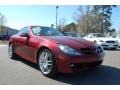 2007 Storm Red Metallic Mercedes-Benz SLK 280 Roadster  photo #1