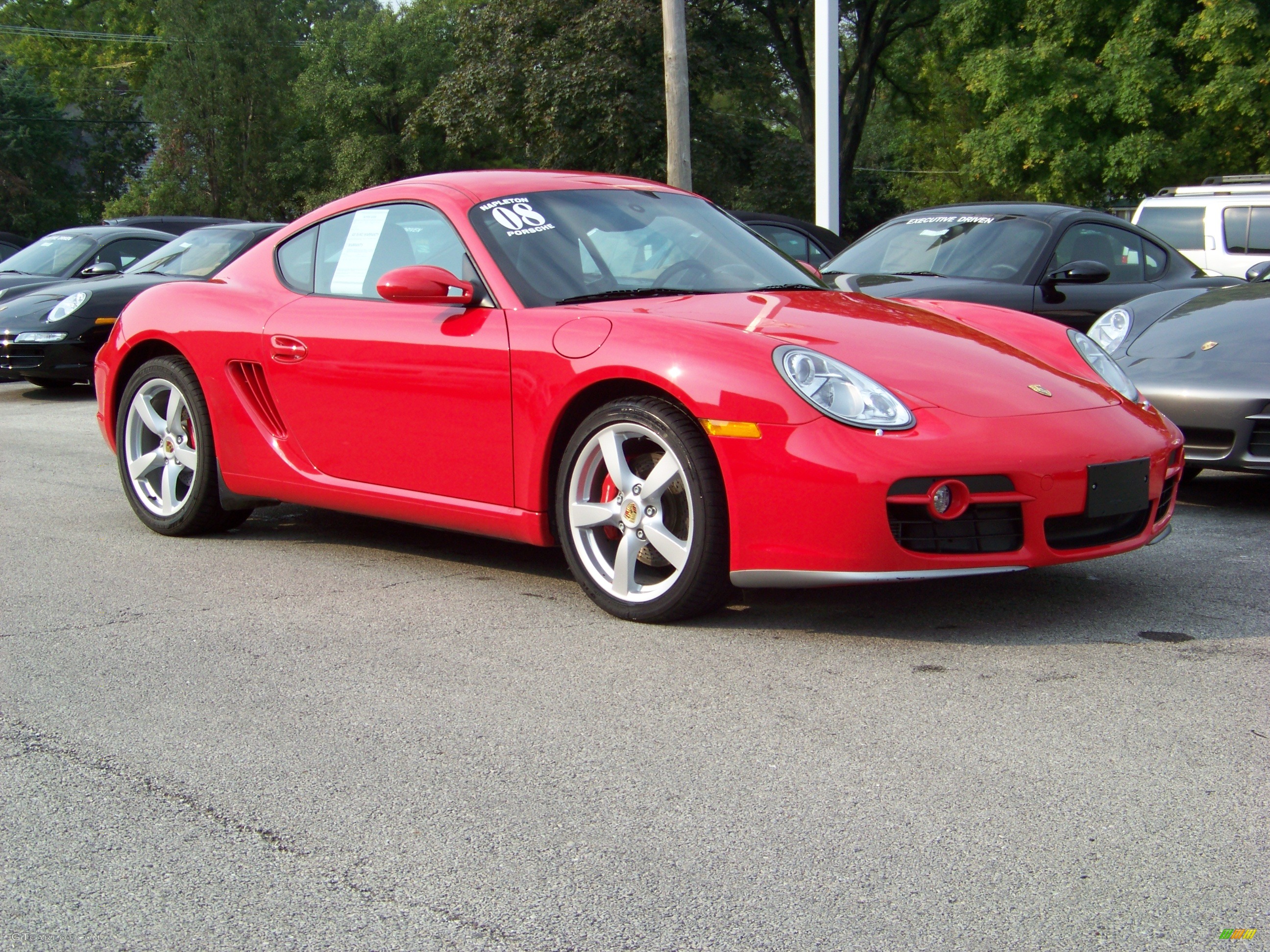 2006 Cayman S - Guards Red / Black photo #4