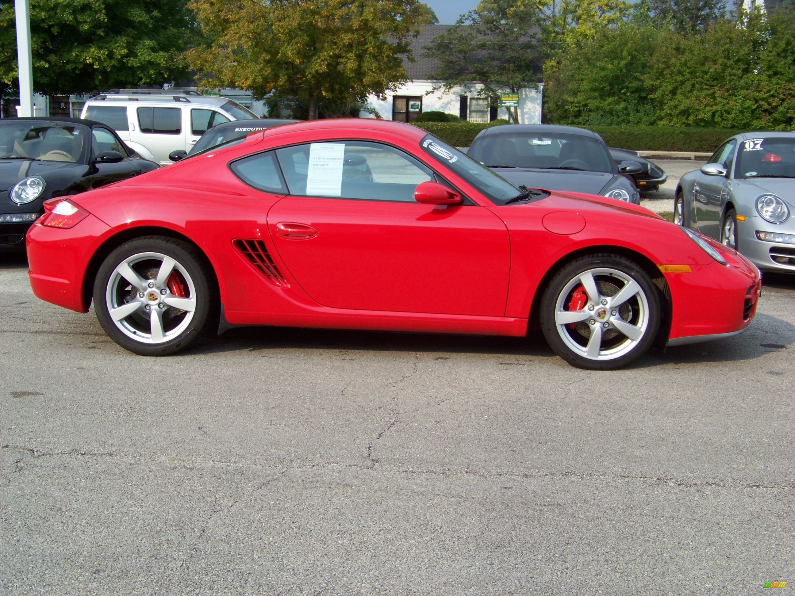 2006 Cayman S - Guards Red / Black photo #5