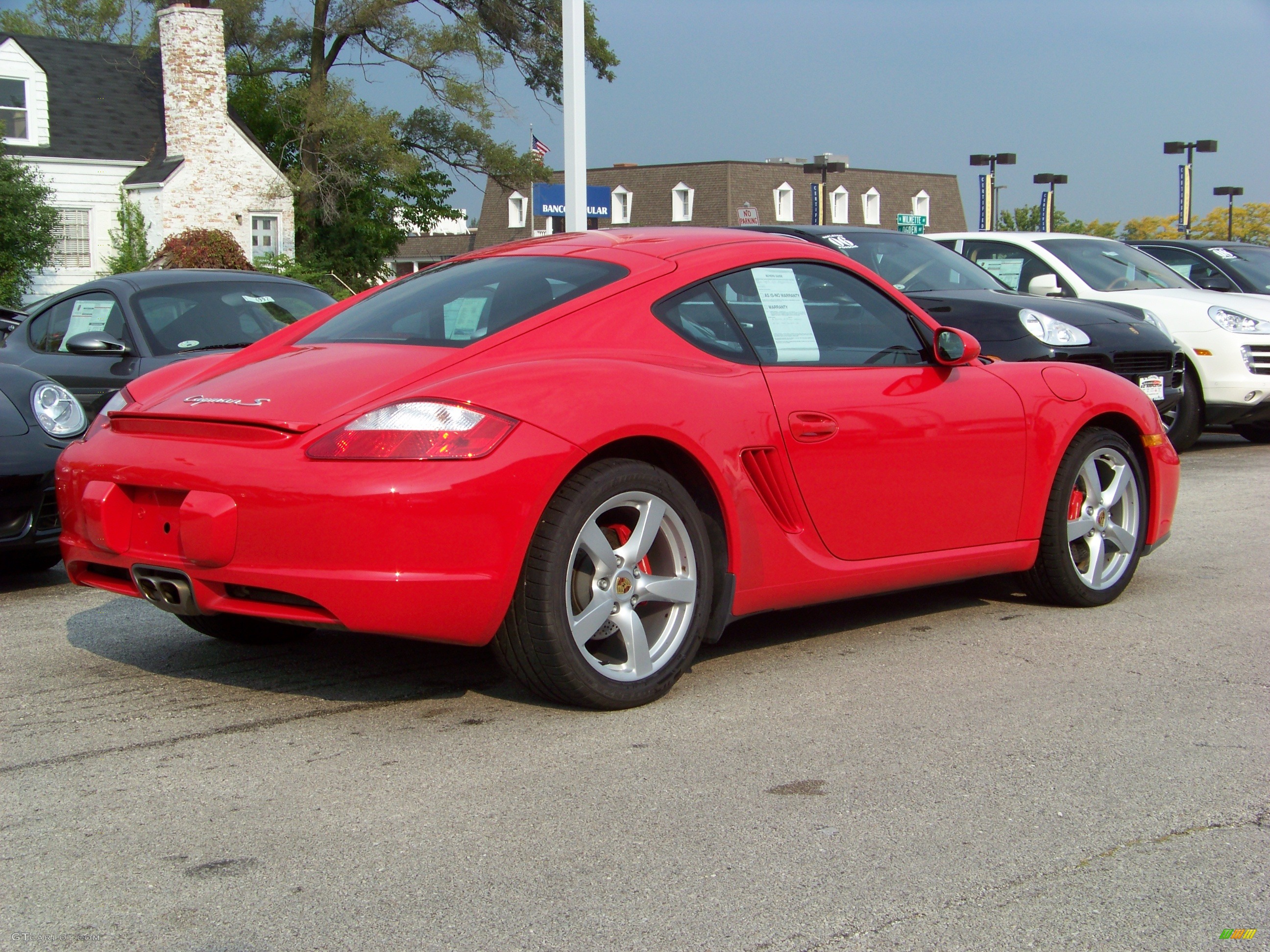 2006 Cayman S - Guards Red / Black photo #6