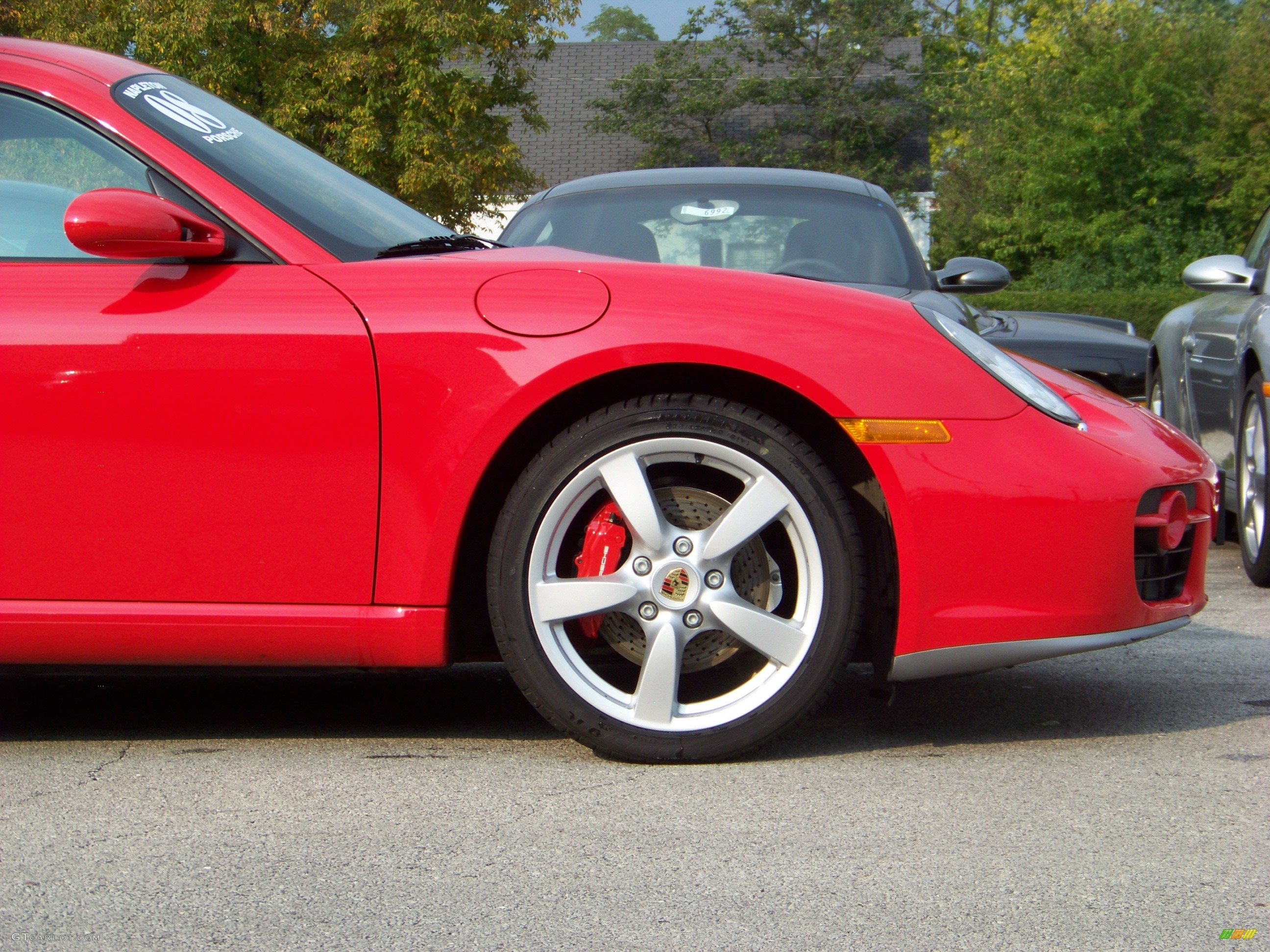 2006 Cayman S - Guards Red / Black photo #7