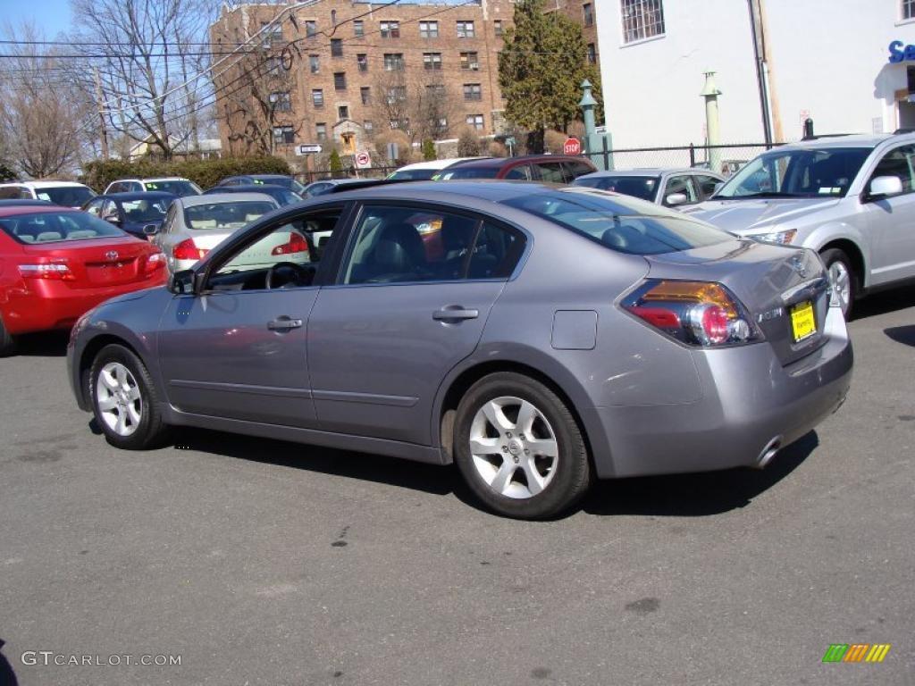 2007 Altima 2.5 SL - Precision Gray Metallic / Charcoal photo #8