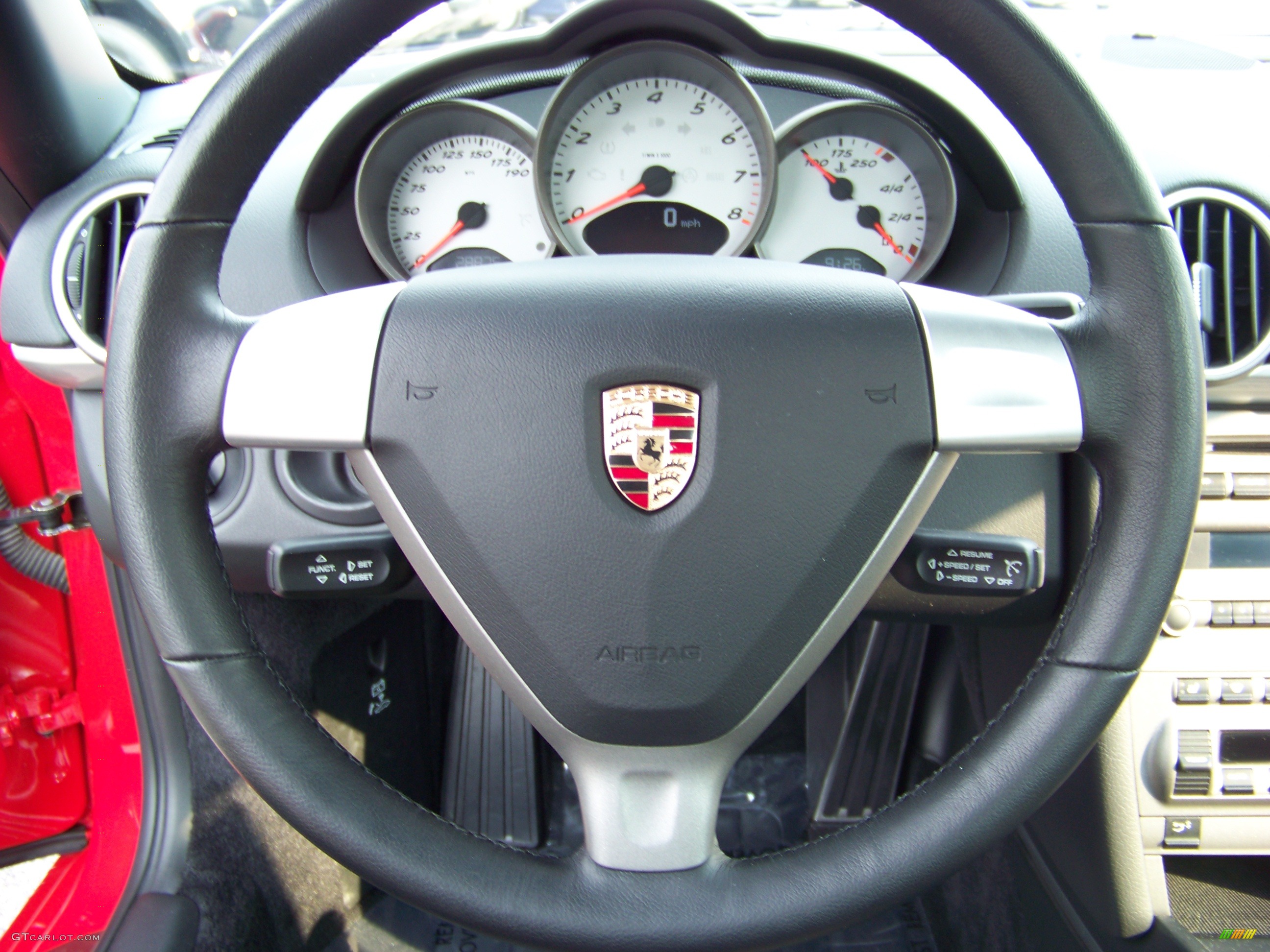 2006 Cayman S - Guards Red / Black photo #13