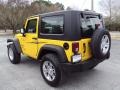 2008 Detonator Yellow Jeep Wrangler X 4x4  photo #3