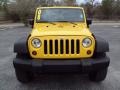 2008 Detonator Yellow Jeep Wrangler X 4x4  photo #13