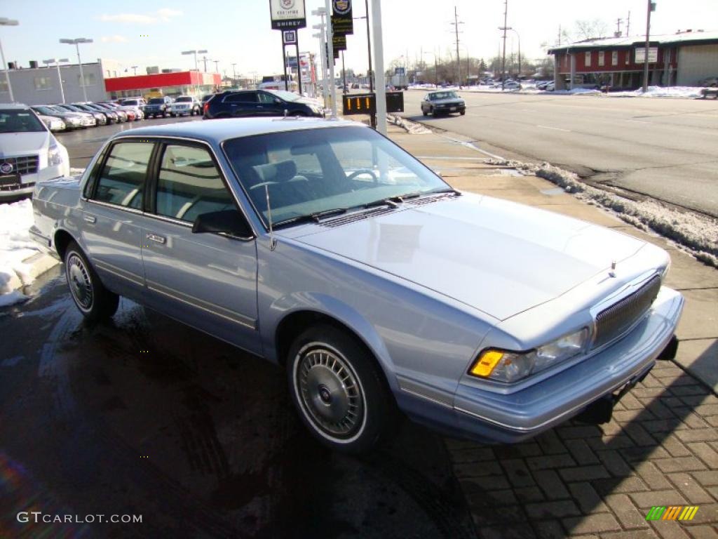 1994 Century Special Sedan - Light Adriatic Blue Metallic / Blue photo #3