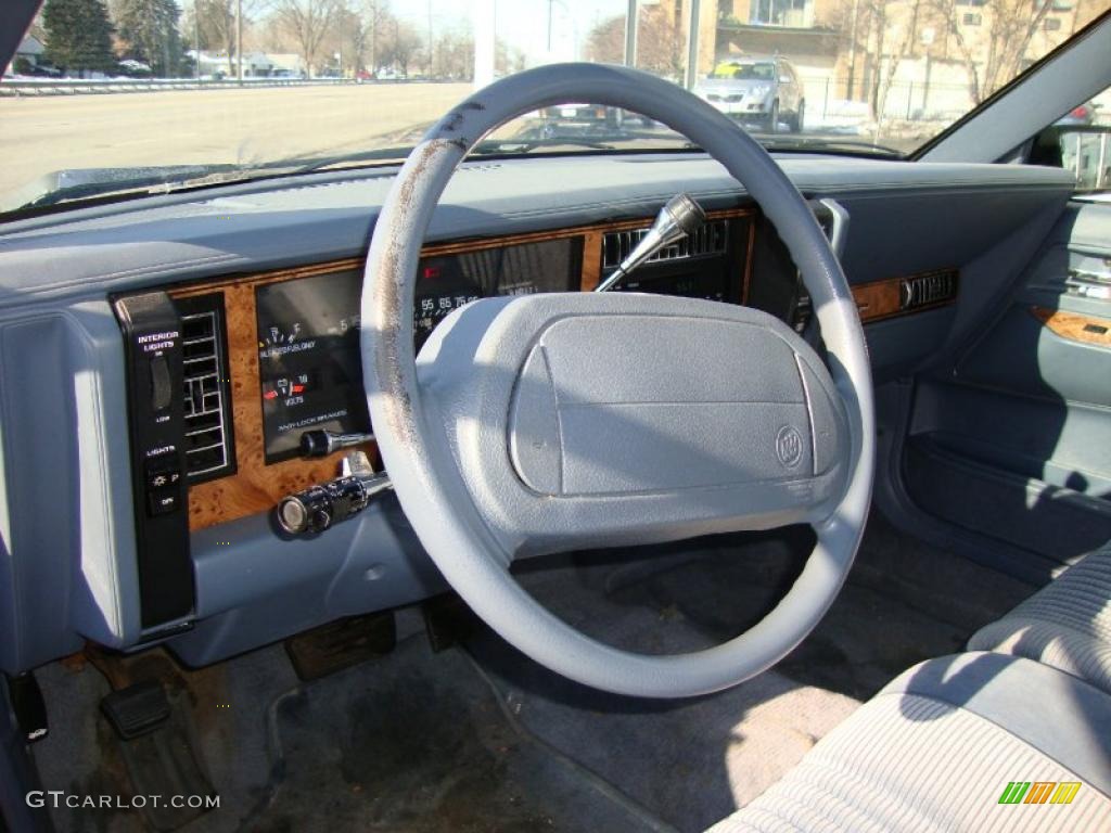 1994 Century Special Sedan - Light Adriatic Blue Metallic / Blue photo #9