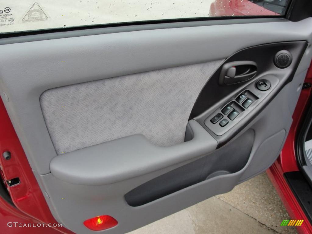 2006 Elantra GLS Sedan - Electric Red / Gray photo #31