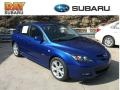 2008 Aurora Blue Mica Mazda MAZDA3 s Touring Hatchback  photo #1