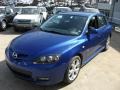 2008 Aurora Blue Mica Mazda MAZDA3 s Touring Hatchback  photo #3