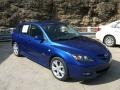 2008 Aurora Blue Mica Mazda MAZDA3 s Touring Hatchback  photo #12