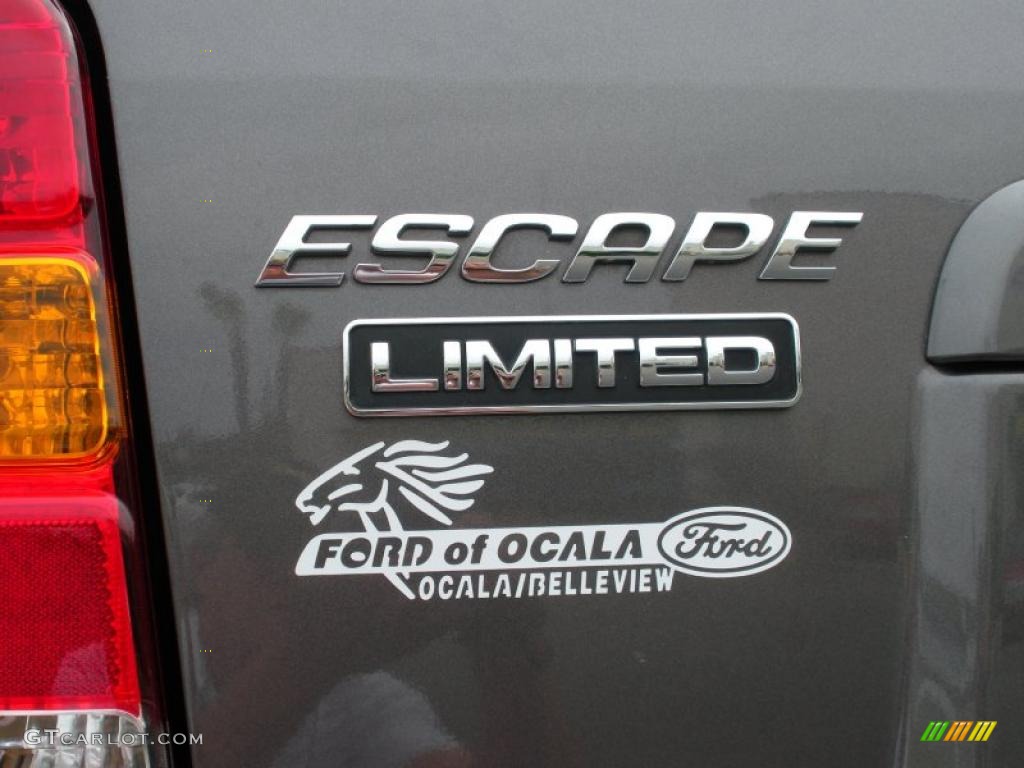 2006 Escape Limited - Dark Shadow Grey Metallic / Ebony Black photo #9
