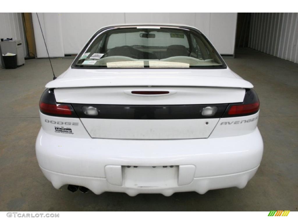 2000 Avenger  - Bright White / Black/Tan photo #6