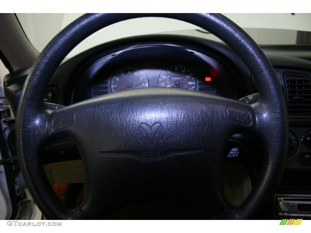 2000 Avenger  - Bright White / Black/Tan photo #29
