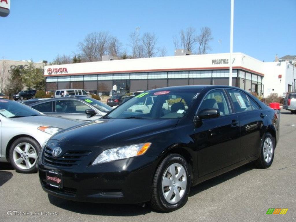 2007 Camry CE - Black / Ash photo #1