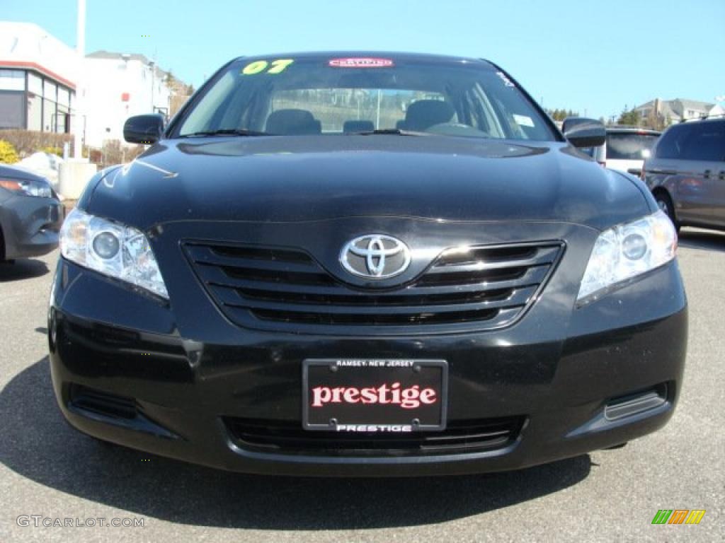 2007 Camry CE - Black / Ash photo #2