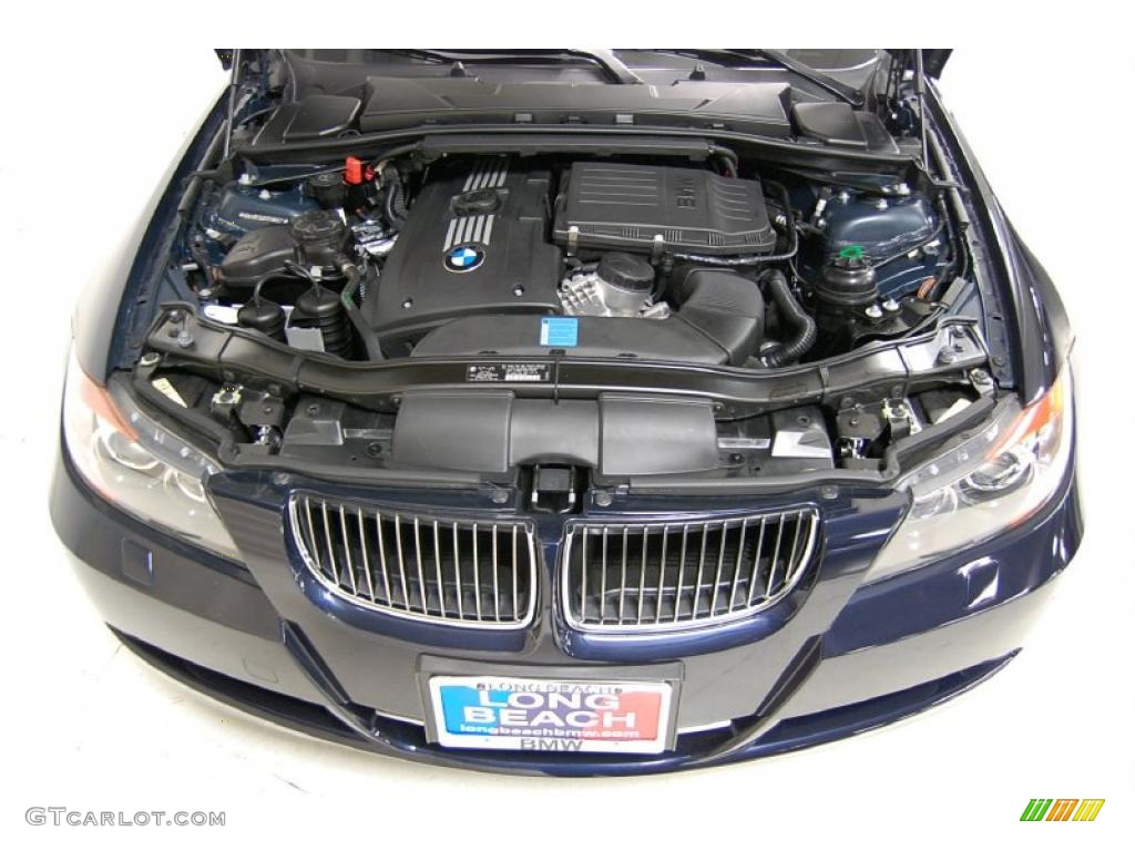 2007 3 Series 335i Sedan - Monaco Blue Metallic / Beige photo #16