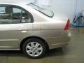 2003 Shoreline Mist Metallic Honda Civic EX Sedan  photo #3