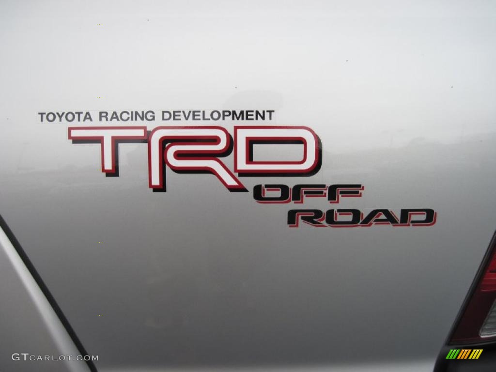 2009 Tacoma V6 PreRunner TRD Double Cab - Silver Streak Mica / Graphite Gray photo #5
