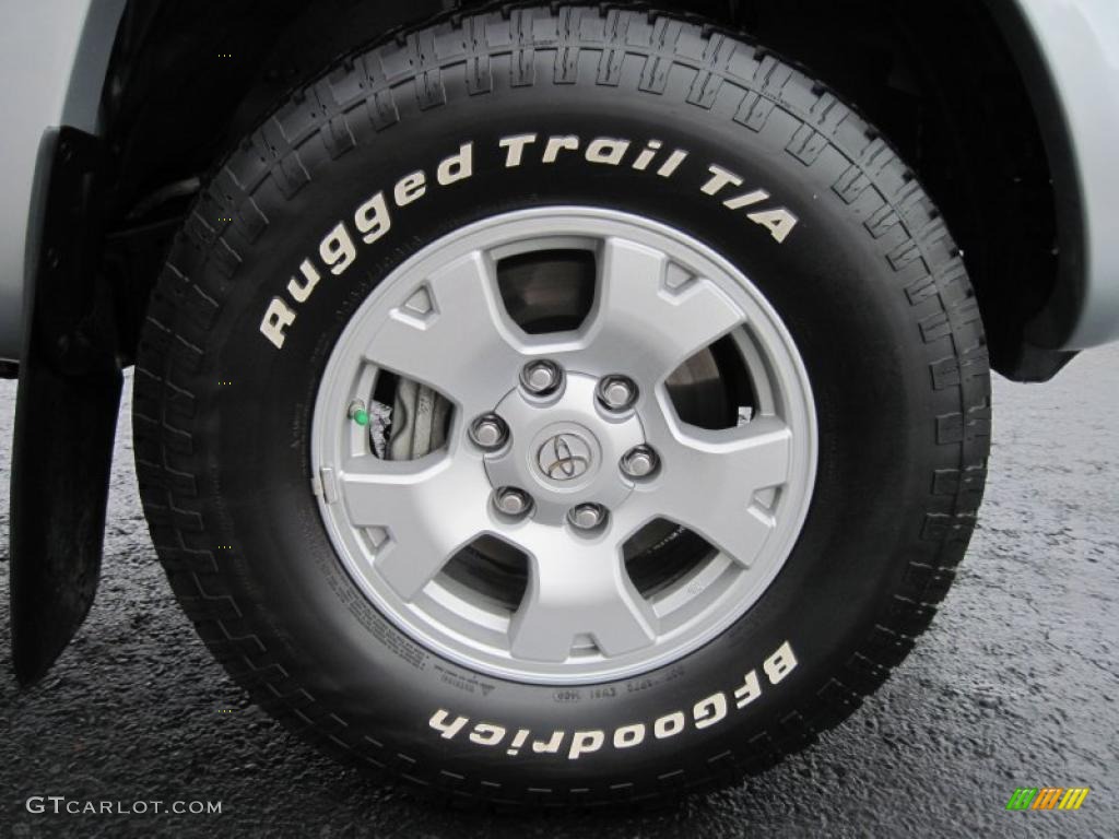 2009 Tacoma V6 PreRunner TRD Double Cab - Silver Streak Mica / Graphite Gray photo #14