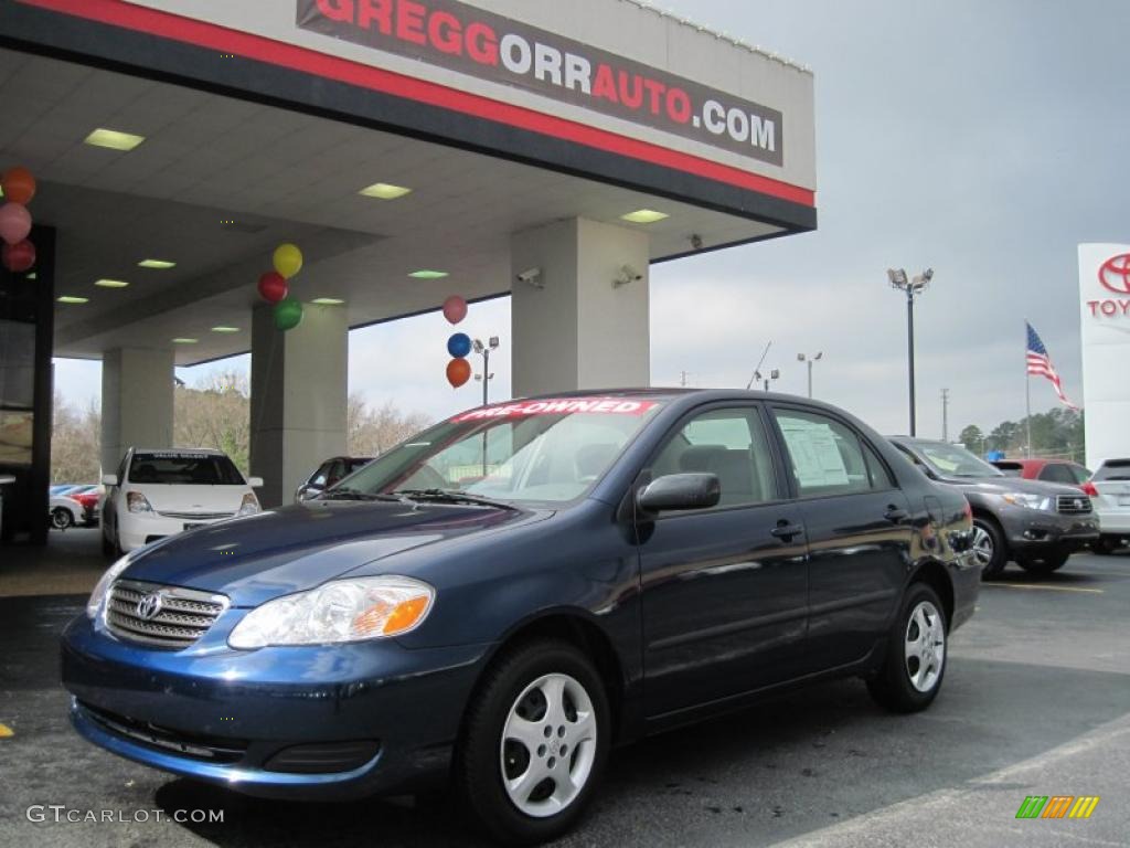 2006 Corolla CE - Indigo Ink Pearl / Stone photo #1