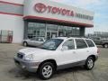 2004 Nordic White Hyundai Santa Fe LX 4WD  photo #1