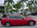 2008 Garnet Ember Red Infiniti G 35 Sedan  photo #2