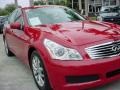 2008 Garnet Ember Red Infiniti G 35 Sedan  photo #10