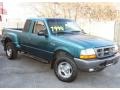 Pacific Green Metallic - Ranger XLT Extended Cab 4x4 Photo No. 3