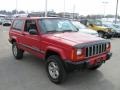 1999 Flame Red Jeep Cherokee Sport 4x4  photo #8