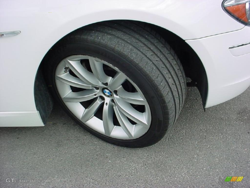 2007 7 Series 750i Sedan - Alpine White / Cream Beige photo #17