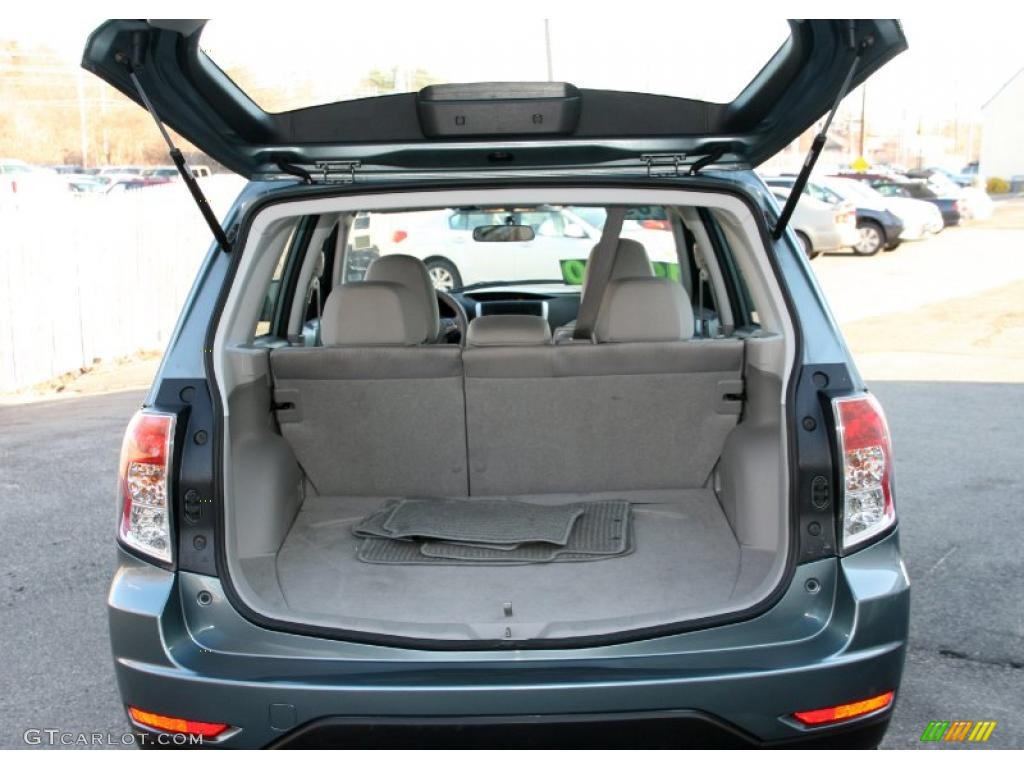 2009 Forester 2.5 X - Sage Green Metallic / Black photo #7