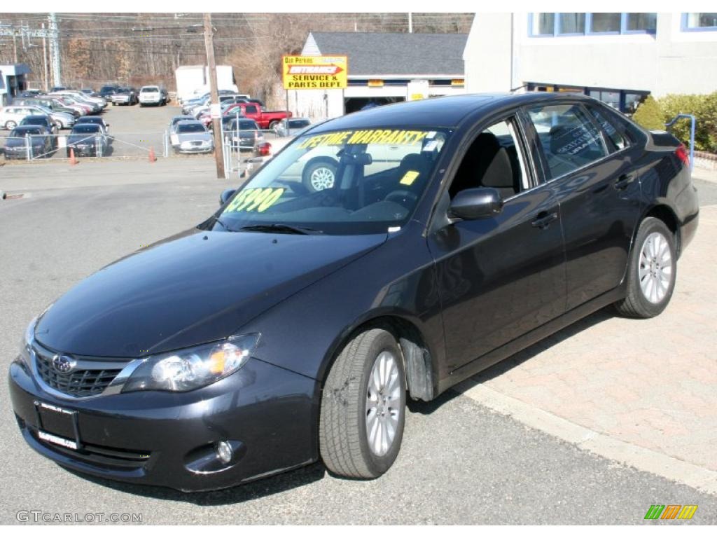 Dark Gray Metallic Subaru Impreza