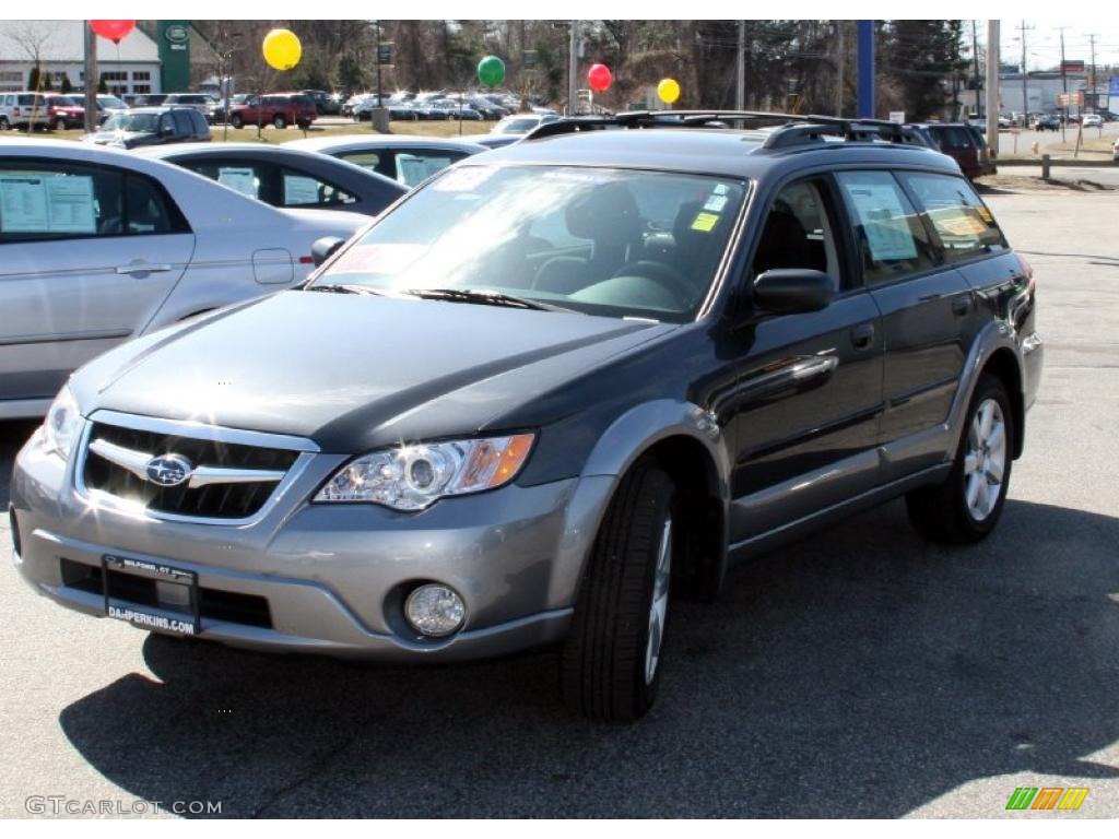 2009 Outback 2.5i Special Edition Wagon - Diamond Gray Metallic / Off Black photo #1