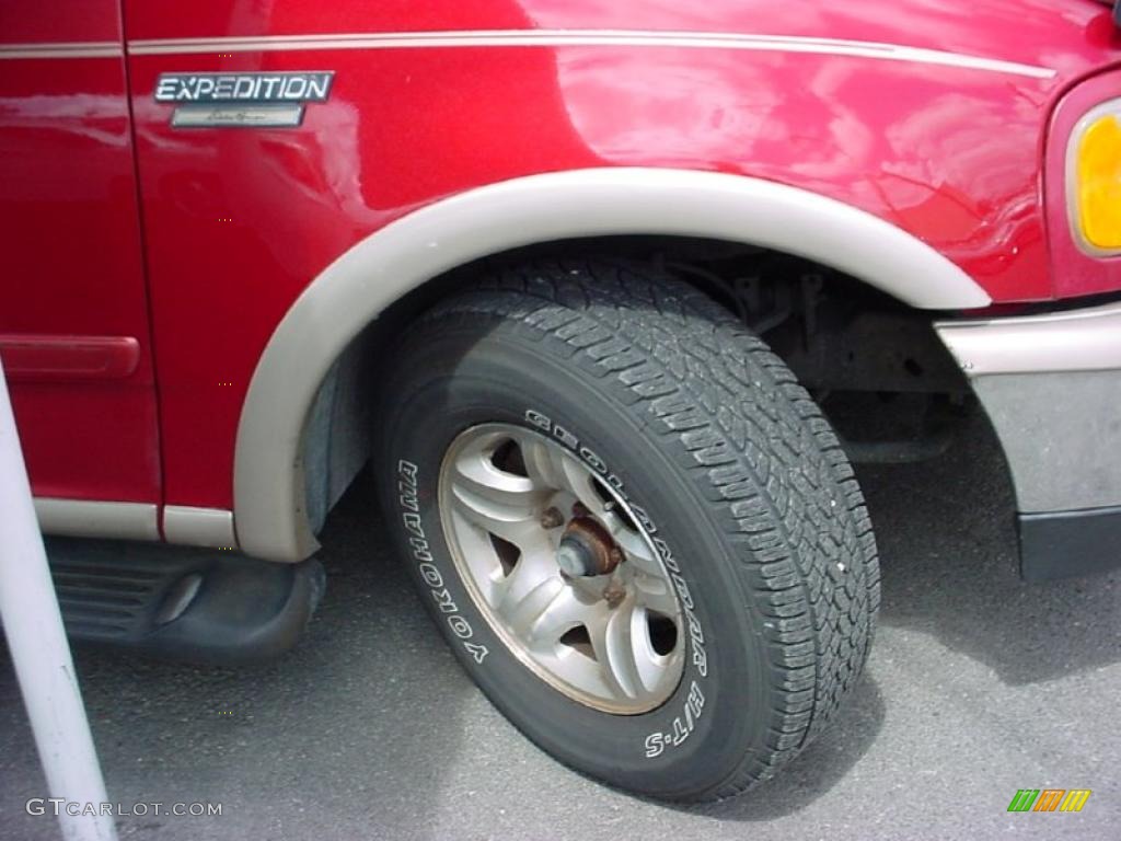 1998 Expedition Eddie Bauer - Laser Red / Medium Prairie Tan photo #16