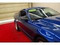 2008 Vista Blue Metallic Ford Mustang V6 Deluxe Coupe  photo #14