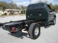 2003 Dark Highland Green Metallic Ford F350 Super Duty XLT Regular Cab Chassis  photo #9