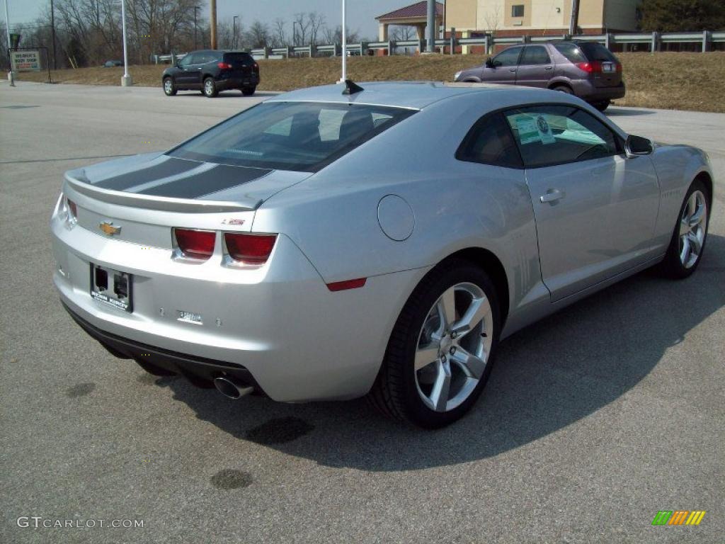 2010 Camaro SS/RS Coupe - Silver Ice Metallic / Black photo #3