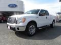 Oxford White - F150 XLT SuperCab Photo No. 6