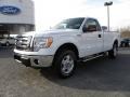 Oxford White - F150 XLT Regular Cab 4x4 Photo No. 6