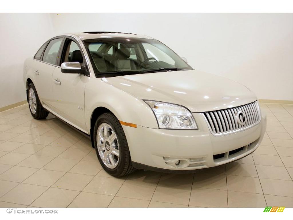 2008 Sable Premier AWD Sedan - Light Sage Metallic / Medium Light Stone photo #1