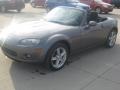 2006 Galaxy Gray Metallic Mazda MX-5 Miata Roadster  photo #2