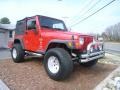 Flame Red - Wrangler X 4x4 Photo No. 7