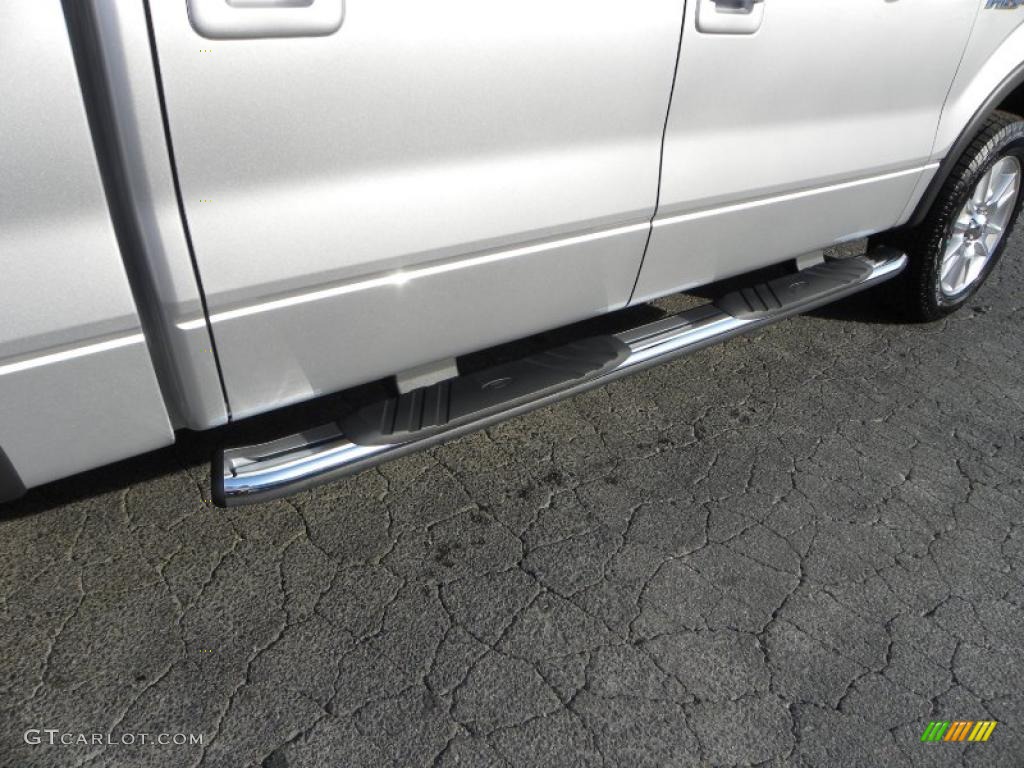2010 F150 FX4 SuperCrew 4x4 - Ingot Silver Metallic / Black photo #14