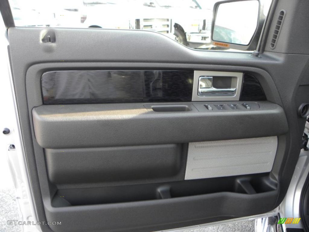 2010 F150 FX4 SuperCrew 4x4 - Ingot Silver Metallic / Black photo #16