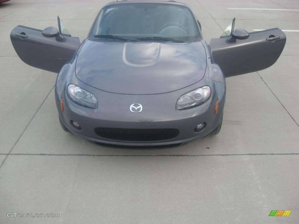 2006 MX-5 Miata Roadster - Galaxy Gray Metallic / Black photo #24