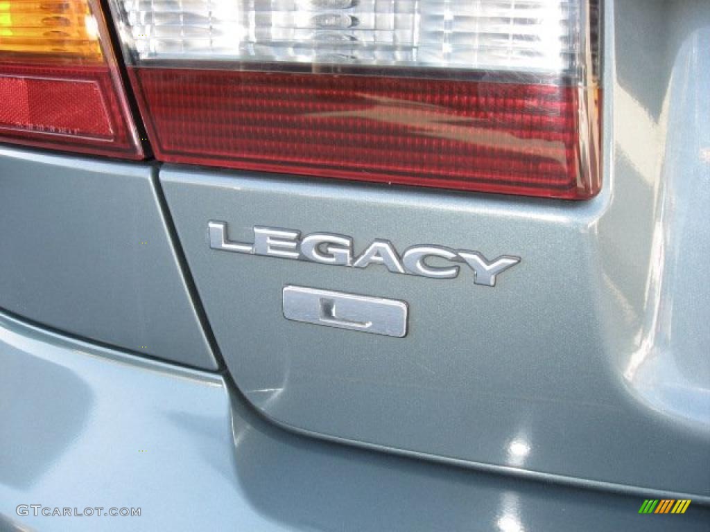 2001 Legacy L Sedan - Wintergreen Metallic / Gray photo #34