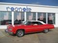 Red 1975 Chevrolet Caprice Classic Convertible